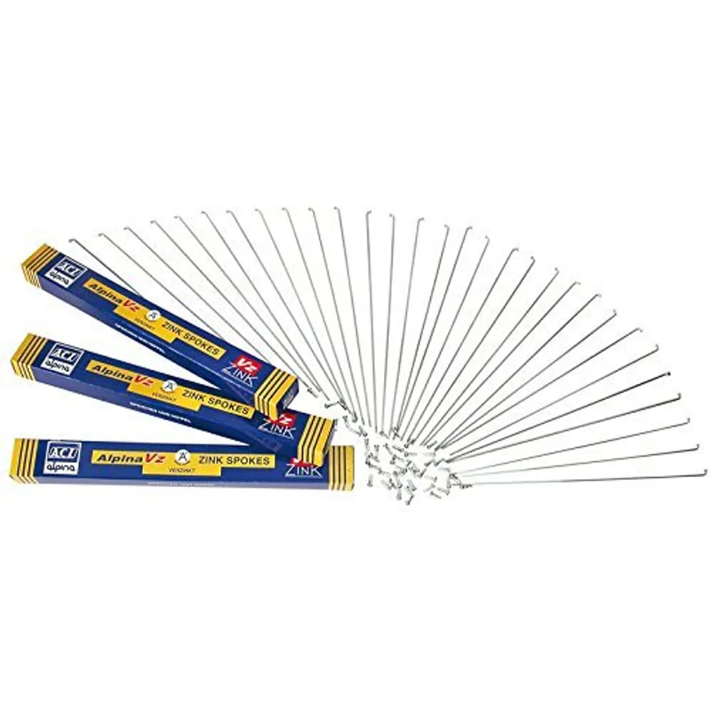 Raggi Alpina Lisci Zincati 2,00x300 mm | Stock Professionale Ruote
