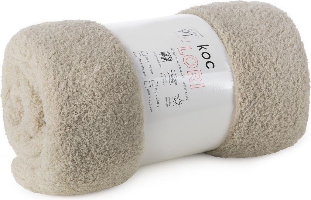 Eurofirany Flano pokrowiec na krzesło 70x160 beżowy Zdjęcie produktu 