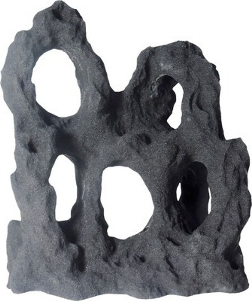 Dekoration VARIOGART Lochgestein L III Schiefer-anthrazit