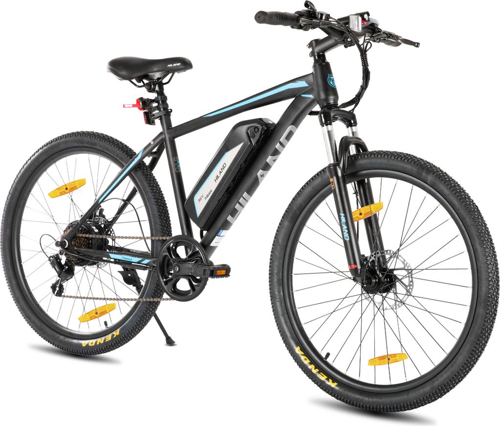 Hiland 26 Zoll Herren Damen Elektrofahrrad, 7 Gang Produktbild 1