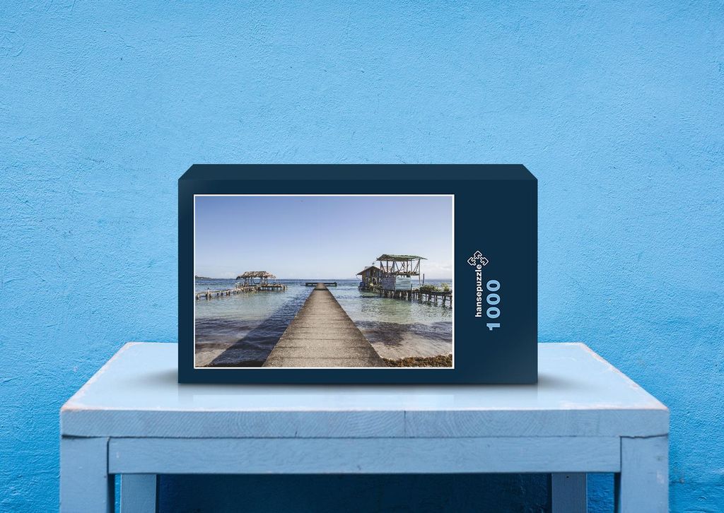hansepuzzle 32902 - Pier Puzzle, 1000 Teile, Reisen, 60,0 x 46,0cm mit hochwertiger Aufbewahrung, Kartonbox und wiederverschließbarem Beutel