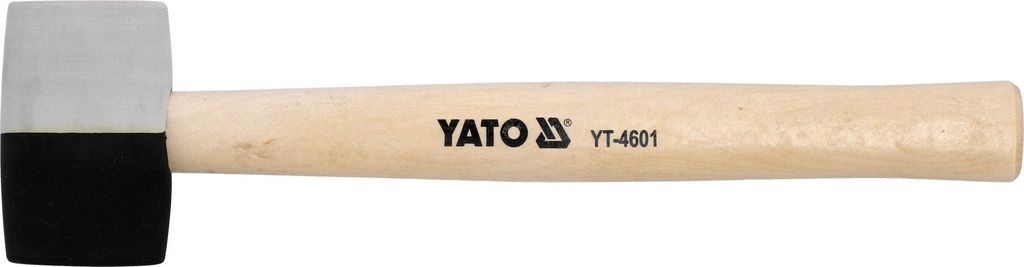 Yato YT-4601, Pobijak, Guma, Drewno, Czarny, Biały, 340 g, Zdjęcie produktu 