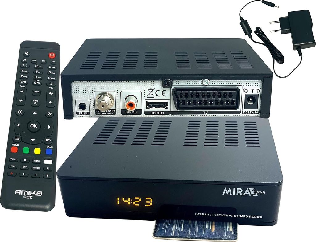 Telecomando di ricambio per AMIKO MINIHD, SAT/DTT