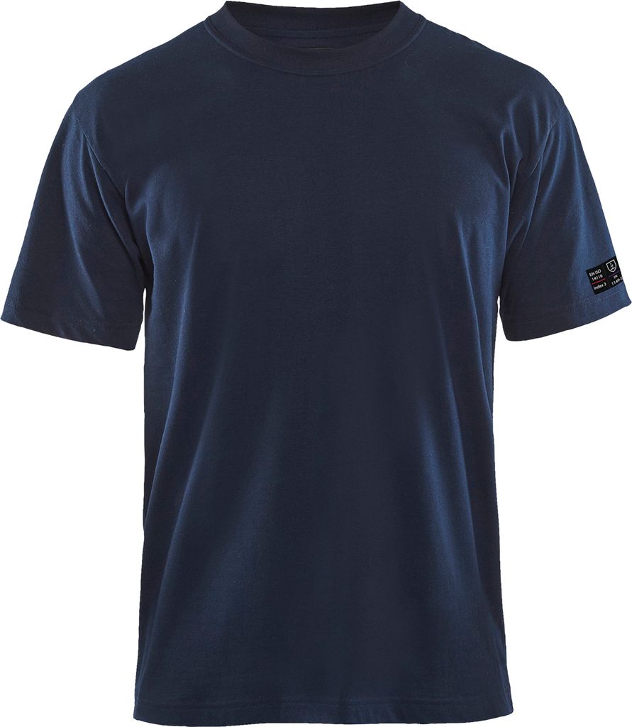 Blakläder Flammschutz T-Shirt 3482 1737 in div. Farben, Farbe:marineblau, Größe:4XL