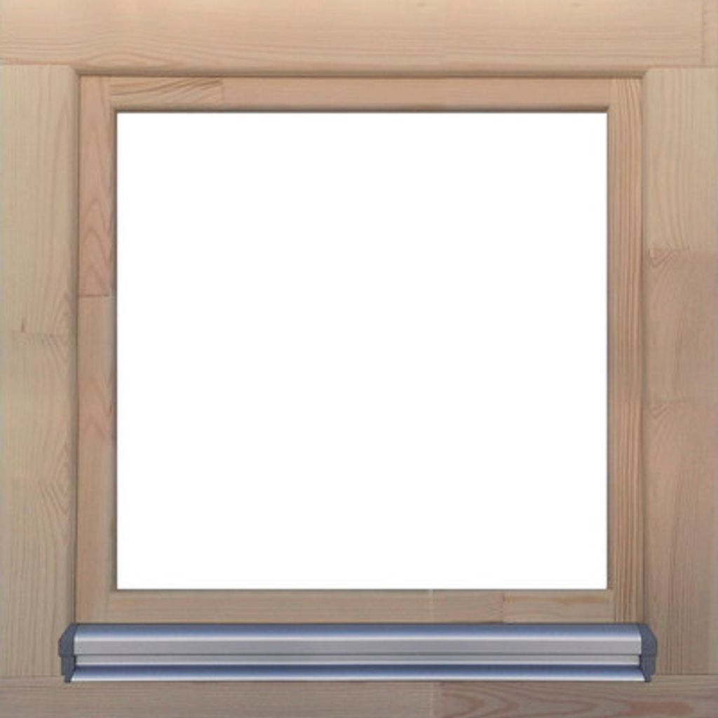 Gartenhausfenster Kiefer grundiert 800x700 mm DIN Rechts Produktbild 