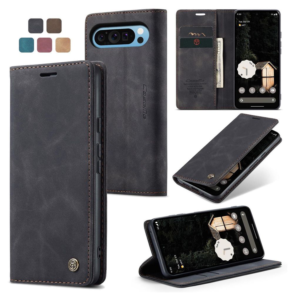 Caseme etui na telefon komórkowy skórzane etui z klapką do Zdjęcie produktu 