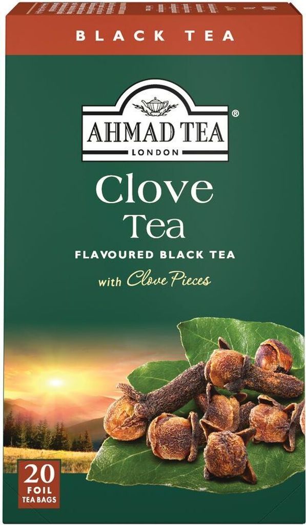Schwarztee Ahmad Tea | Clove Tea | Mit Nelkenstücken | 20 Produktbild 