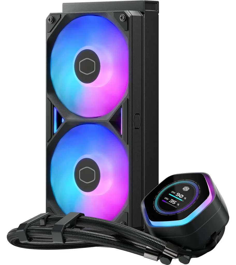 Évitez la Surchauffe CPU avec le MasterLiquid 240 Atmos II LCD AIO - 2