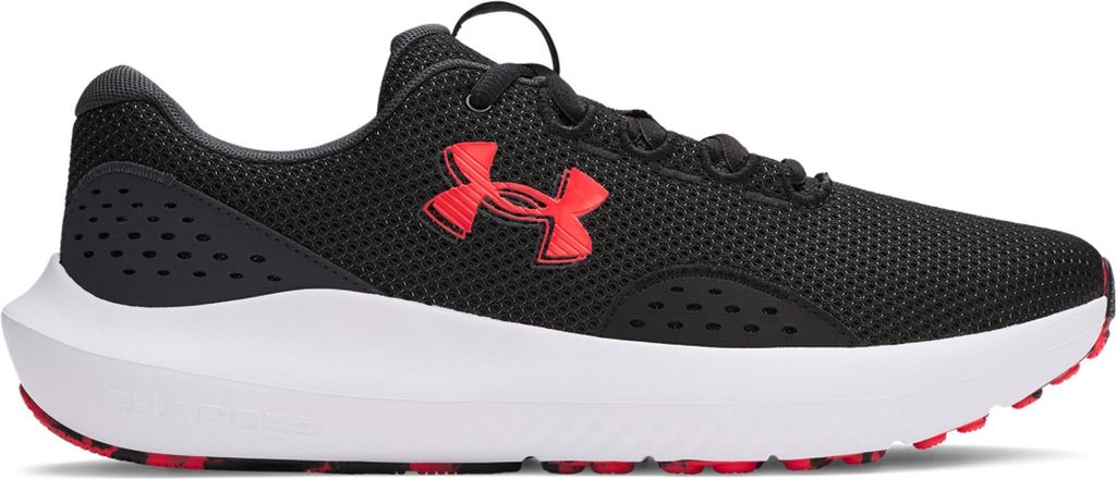 Under Armour Surge 4 Black-Anthracite-Racer Red Größe EU 44,5