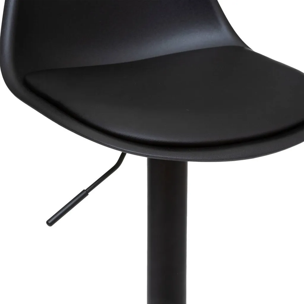 Tabouret de bar Aiko noir réglable Atmosphera Interior Designer chic - 2