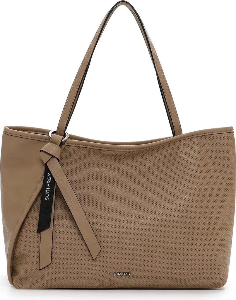 Sac Shopper de Ville Taupe SFY Macy - Idéal pour le Travail et le Shopping