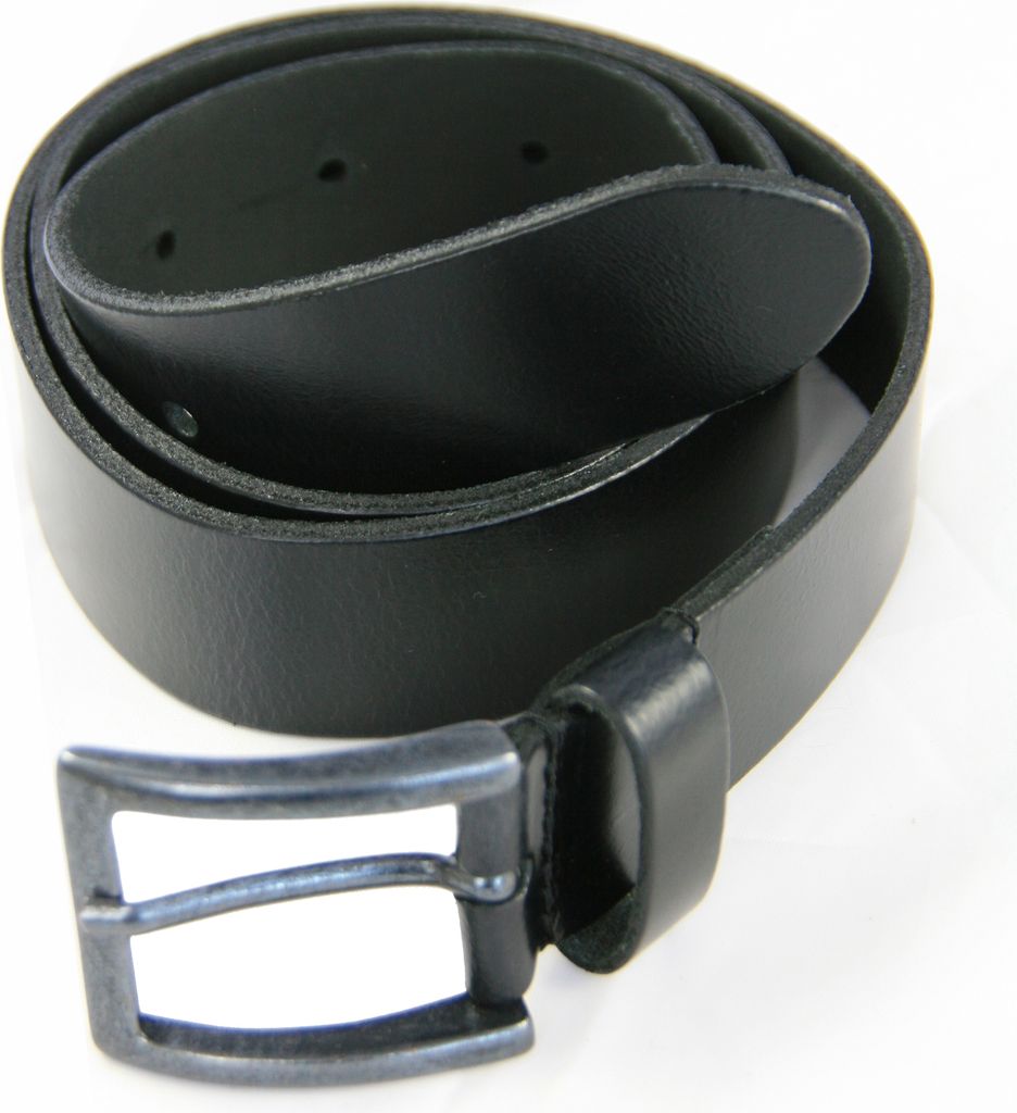 Petrol Industries Ledergürtel im klassischen Design schwarz 85