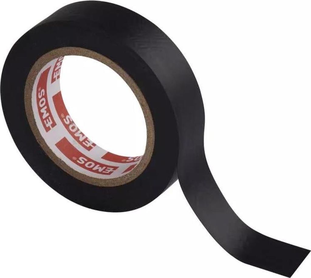 Rolle Schwarz Elektriker Klebeband PVC Isolierband Isoband - 15mm x 10m