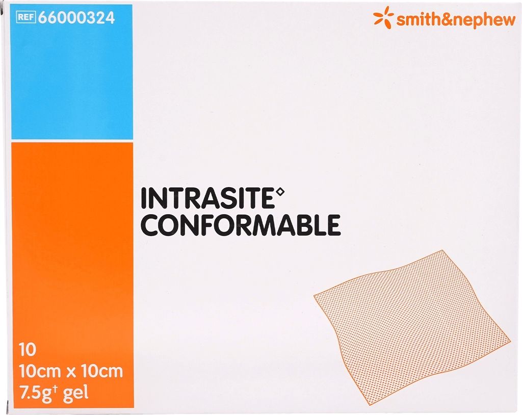 Intrasite Conformable Gelkompr.10x10 cm 10 St