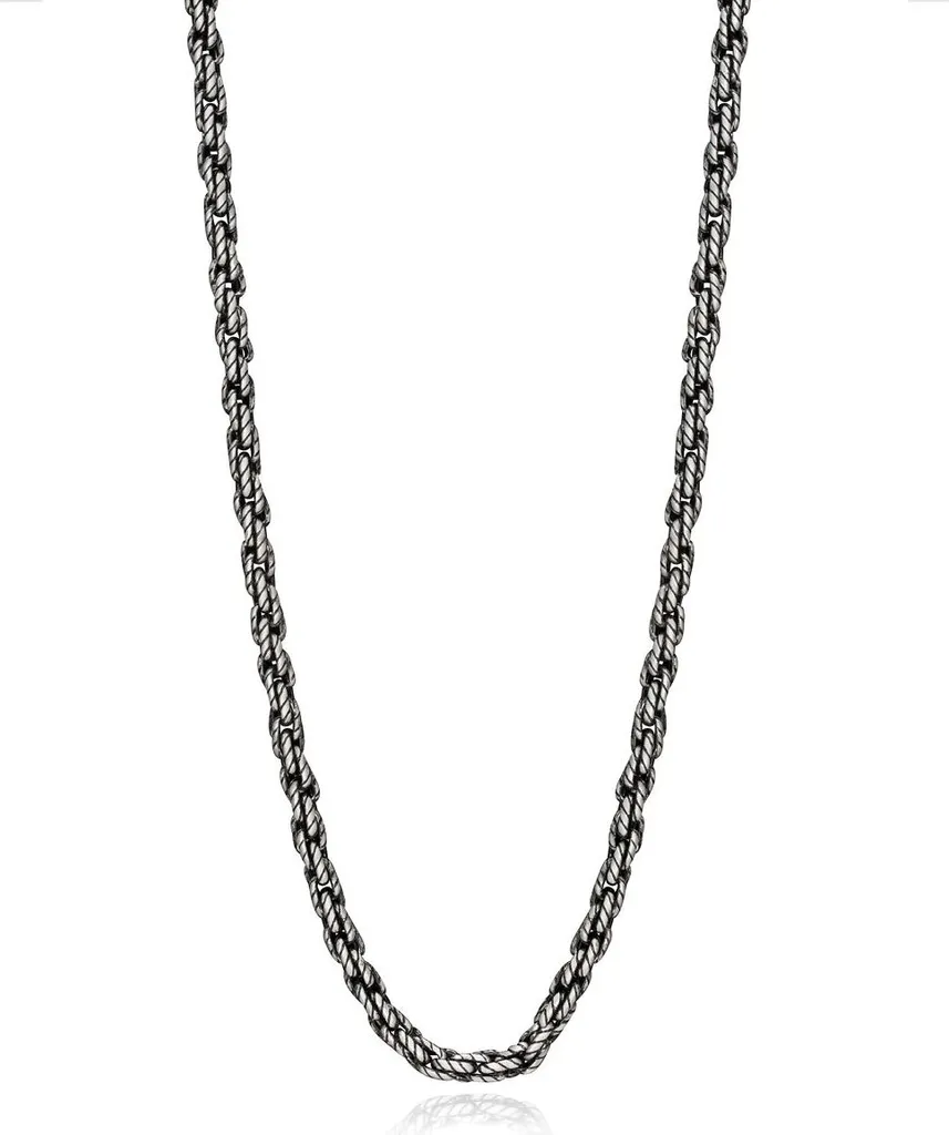 Bracelet en acier et cuir Viceroy Fashion 1386C01010 robuste et mat