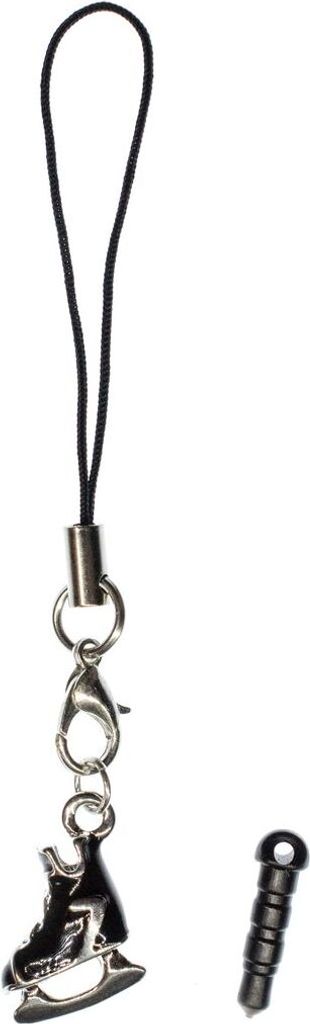 Schlittschuh Handyanhänger Miniblings Eiskunstlauf Handyschmuck Winter schwarz