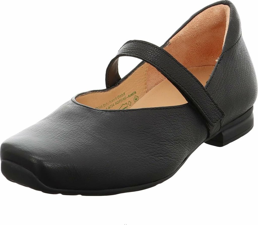 Think guad Spangenpumps schwarz in Gr. 40.5