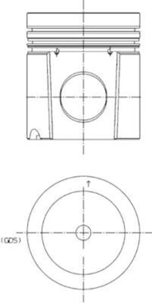 Piston Haute Résistance KOLBENSCHMIDT 99799700 avec Revêtement Spécial