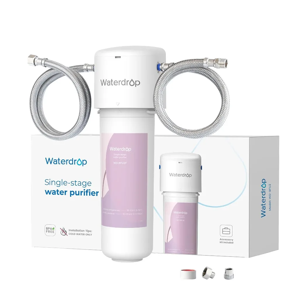 Filtre à eau de rinçage visage WD-BFU2 pour limiter les rougeurs