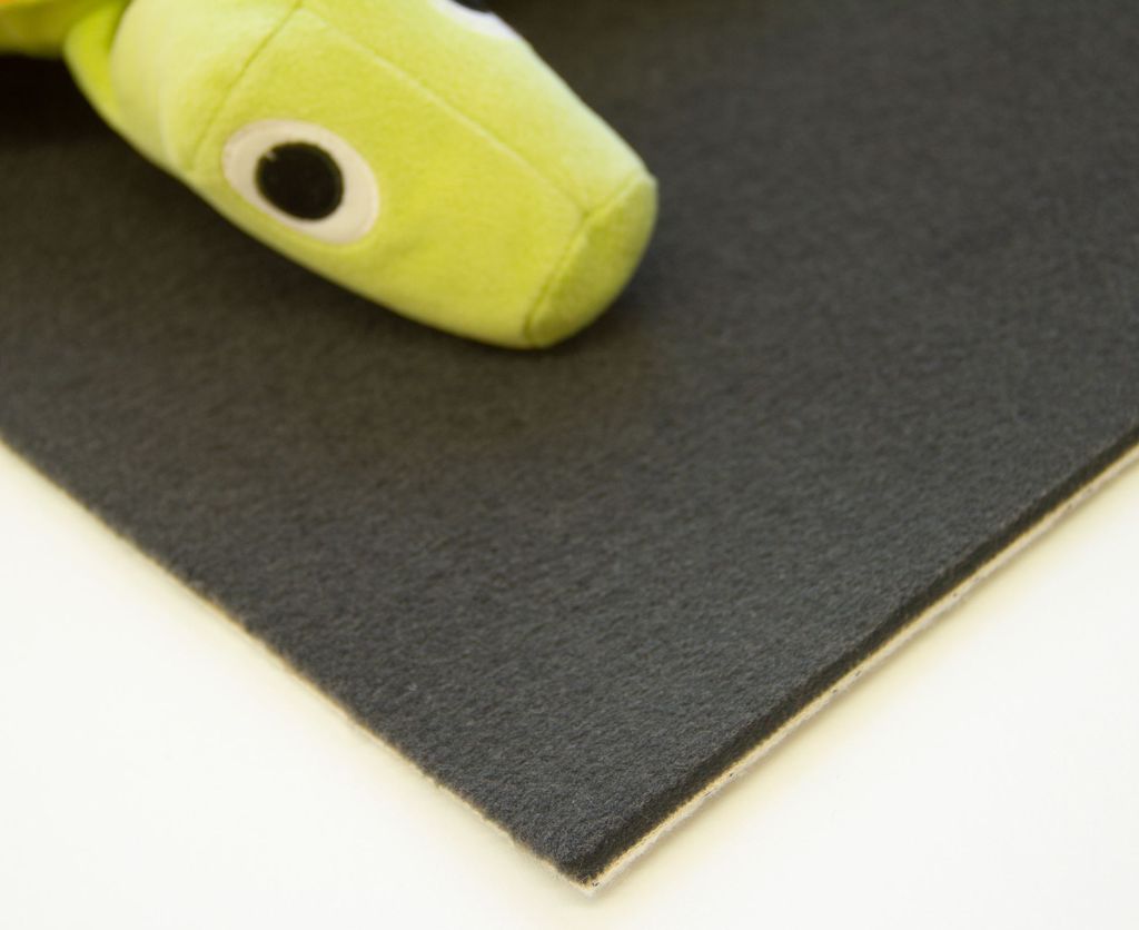 Steffensmeier Velours Teppichboden Palena Meterware | Auslegware für Kinderzimmer Wohnzimmer Schlafzimmer | Anthrazit, Größe: 400x200 cm