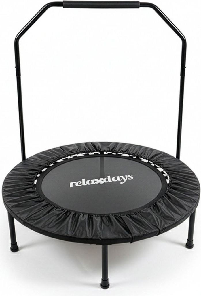 Mini-Trampolin mit Sicherheitsbügel, 102 cm Durchmesser