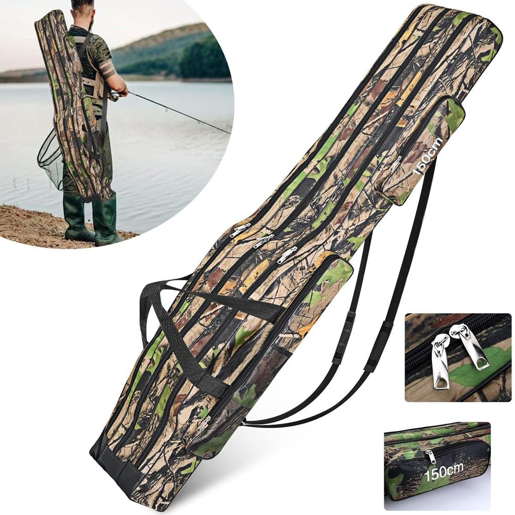 Angeltasche, Tragbar Angeltasche Rutentasch, Faltbar Produktbild 