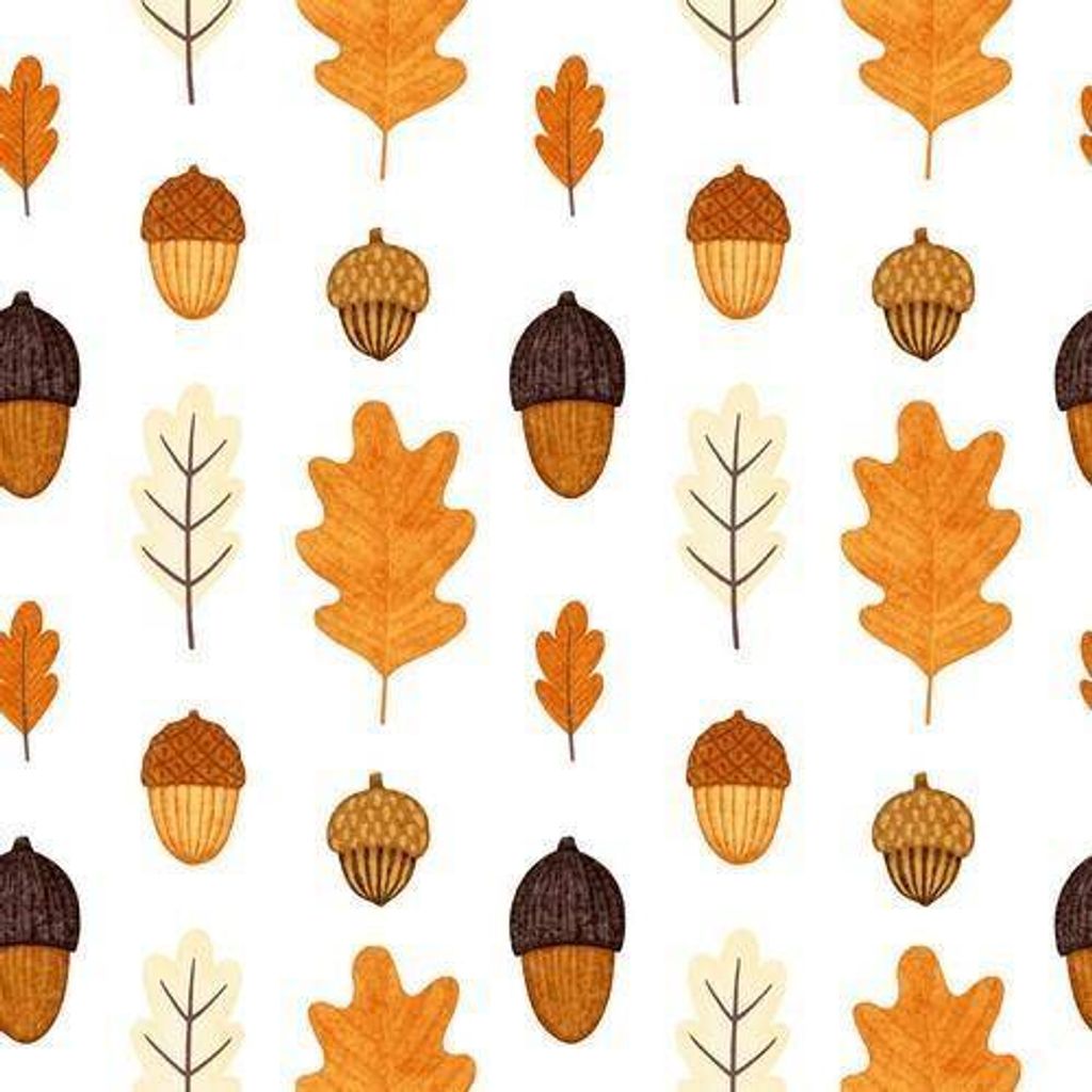 20 Servietten Happy Oak - Eichel-Muster 33x33cm Produktbild 