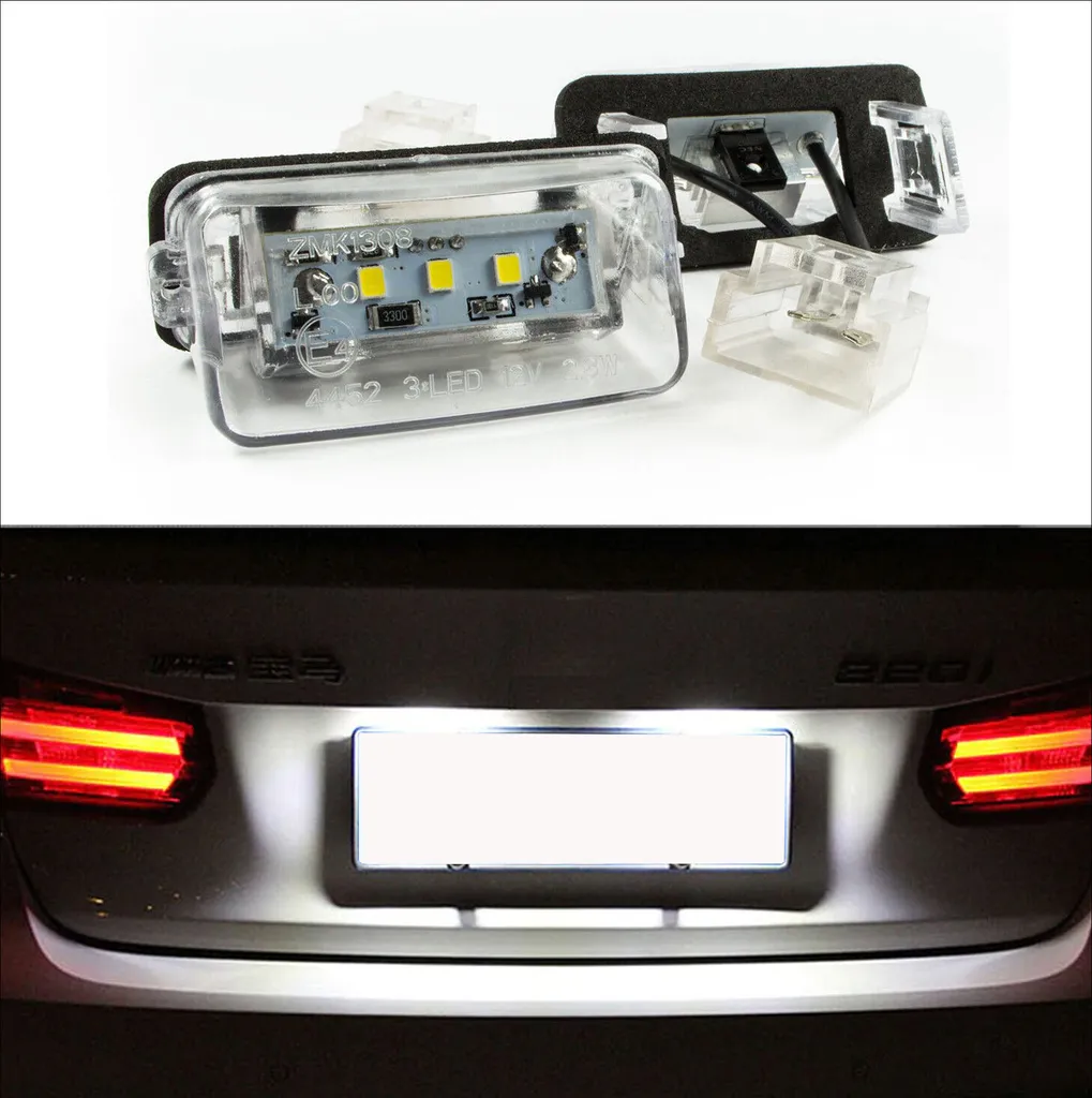 Illuminazione LED Targa Citroen Xsara Saxo Picasso | Kit 6000K