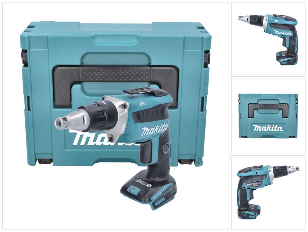 Makita DFS 452 ZJ Akku Schnellbauschrauber 18 V Brushless + Produktbild 