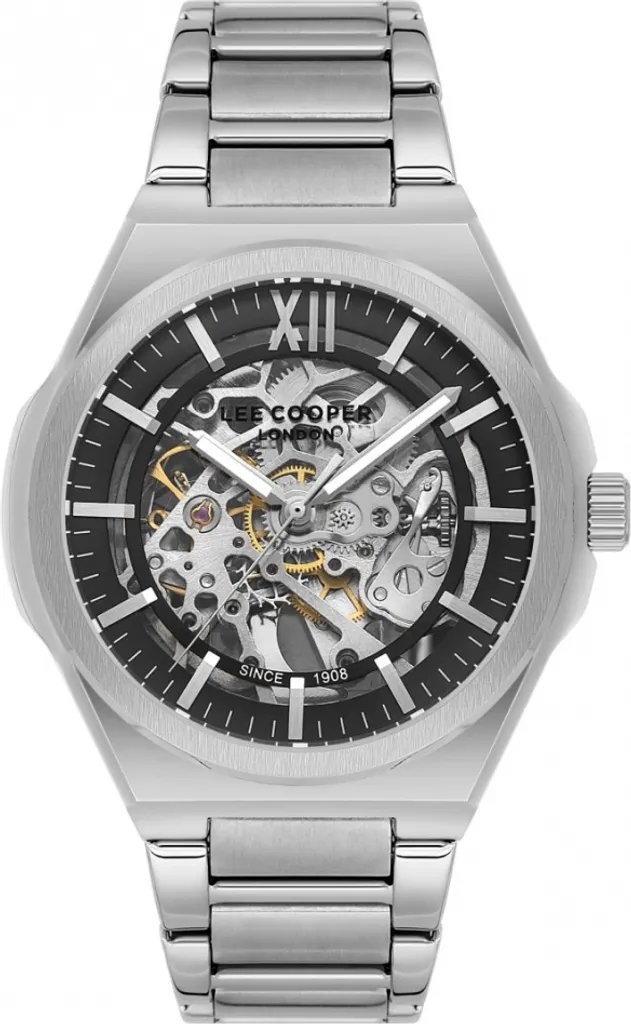 Montre Homme Antichoc en Acier Lee Cooper LC08051.350 Design Élégant