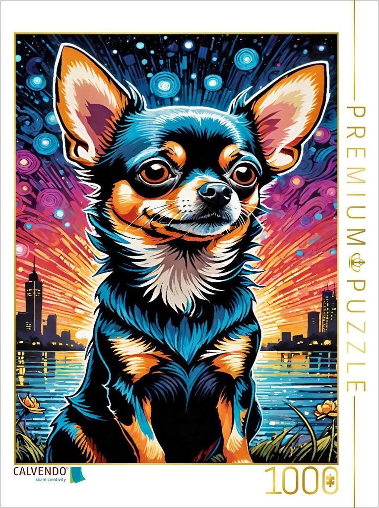 CALVENDO Puzzle Der stolze Chihuahua | 1000 Teile Produktbild 