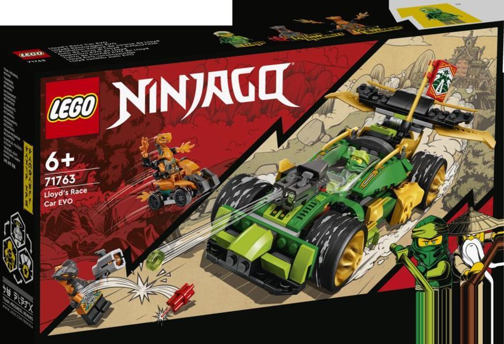 LEGO 71763 NINJAGO Lloydovo pretekárske auto EVO, hračka Obrázok produktu 