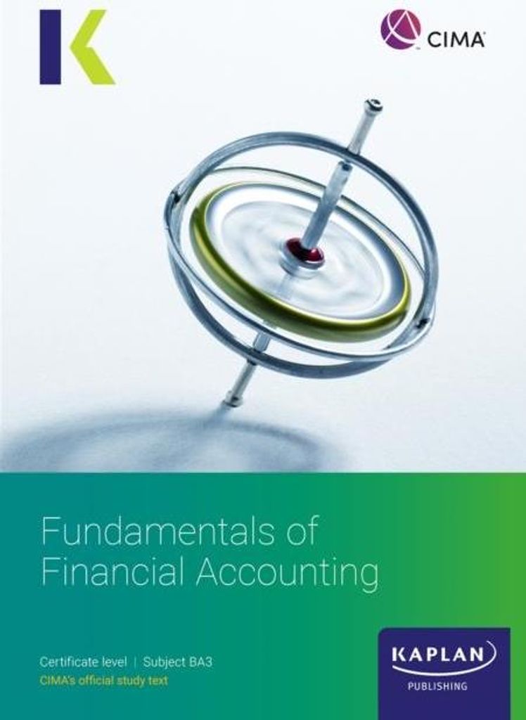 Ba3 Fundamentals Of Financial Accounting - Study Text