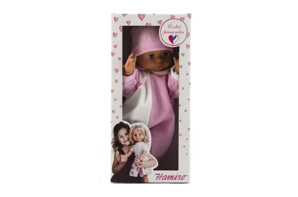 Poupée de jeu Hamiro 40 cm idéale pour apprendre à habiller bébé