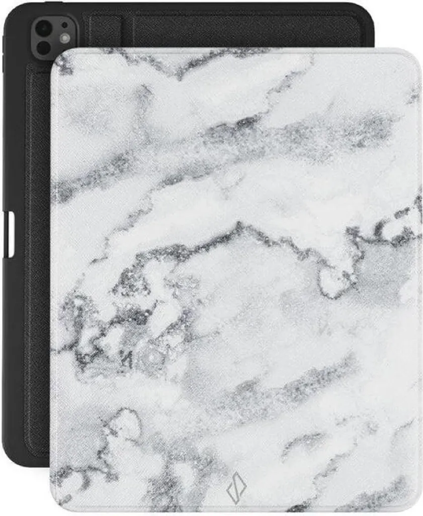 Étui iPad Pro 13 Burga Hiver Blanc avec Support et Veille Automatique