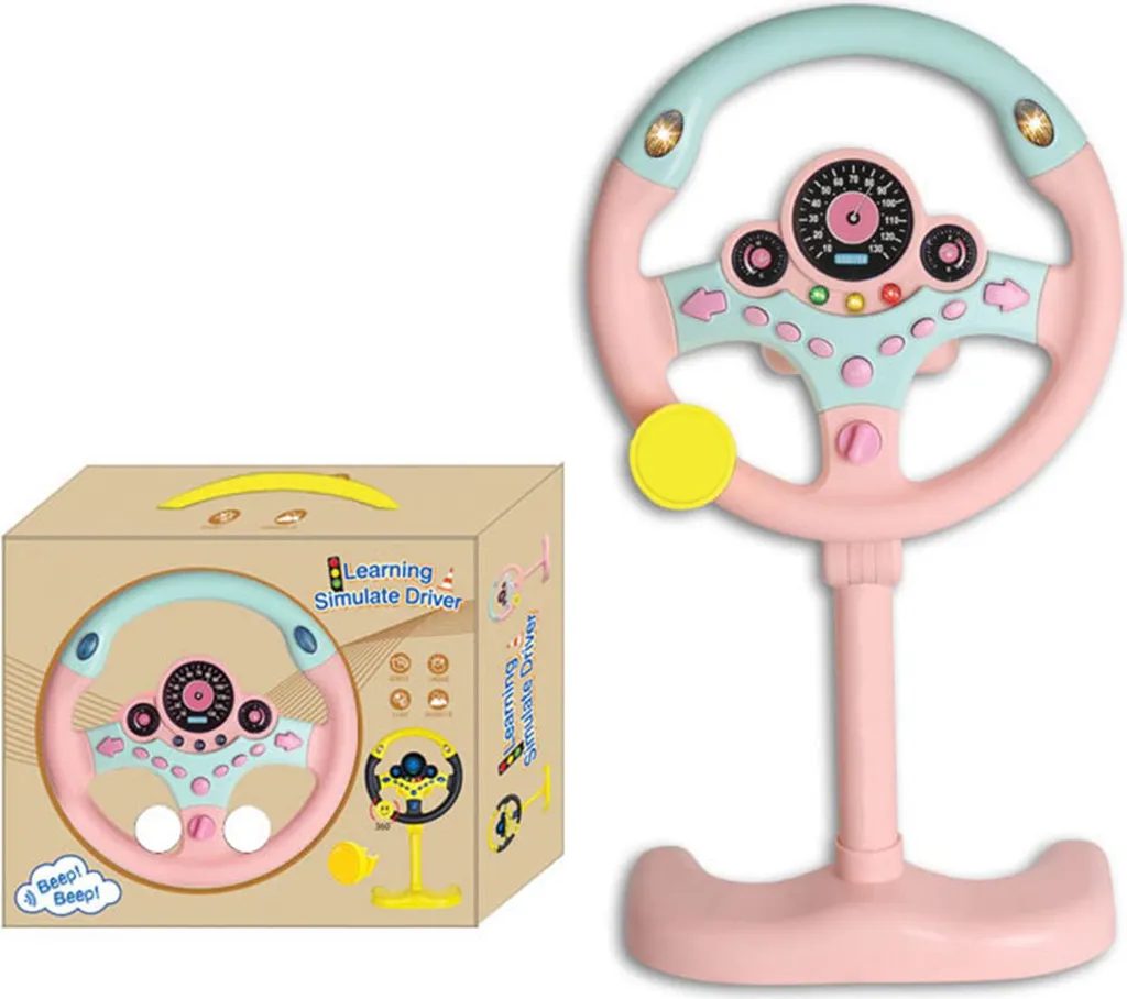 Simulateur de conduite interactif pour enfant avec lumières et musiques
