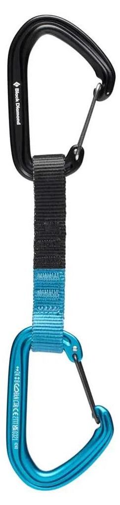 Black Diamond Hotwire 12 Cm Expressschlinge Blau 12 cm Blau 12 cm