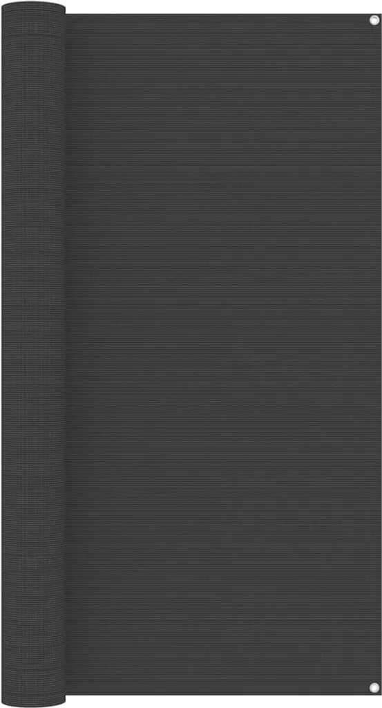 Tapis de tente pour camping familial et pique-nique 200x200 cm gris