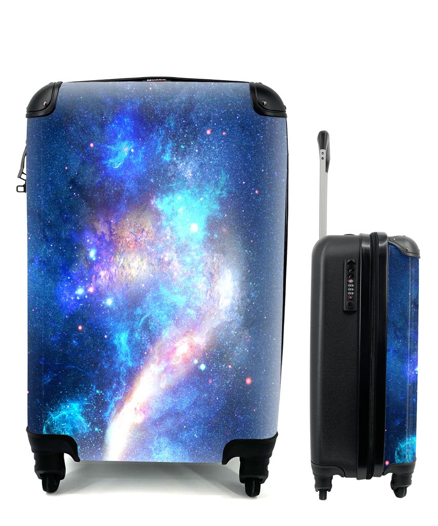 MuchoWow® Koffer Handgepäck Trolley Rollkoffer Kleine Produktbild 