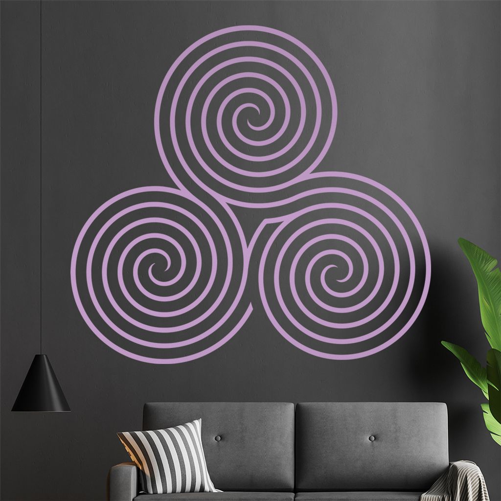 Irrgarten III Wandtattoo in 6 Größen - Wandaufkleber Wall Sticker - Dekoration, Küche, Wohnzimmer, Schlafzimmer, Badezimmer