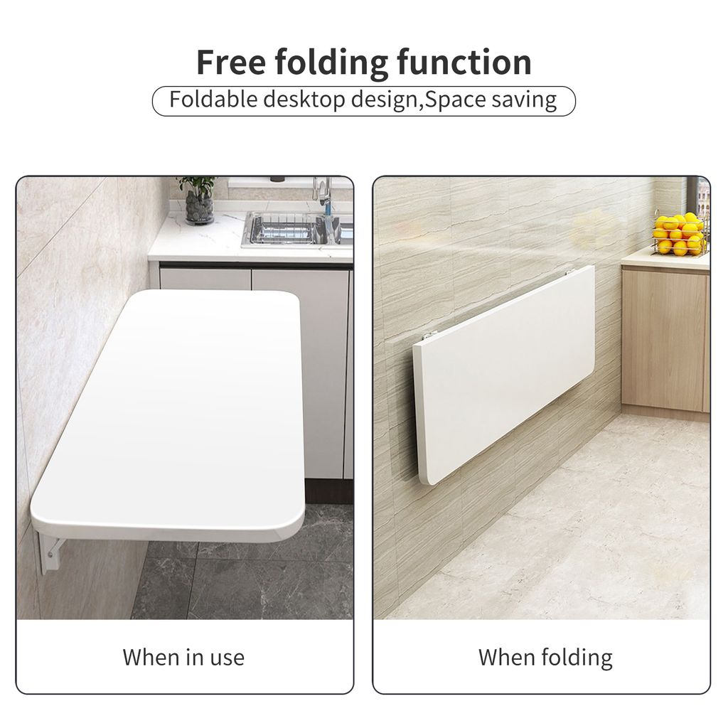 Wandmontierter Klapptisch Klappbarer Wandtisch Produktbild 5