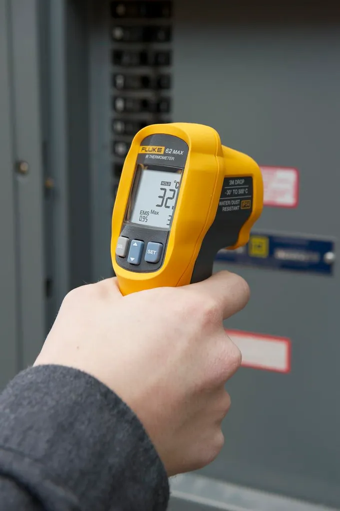 Fluke 62 MAX Thermomètre sans Contact pour Détection Points Chauds - 4