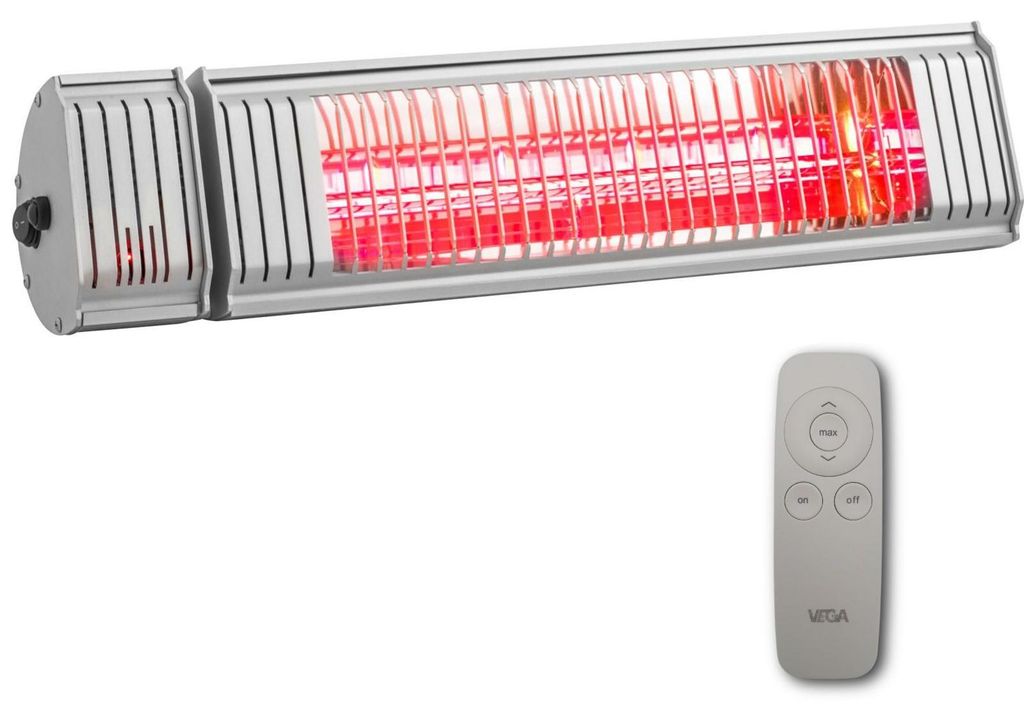 Radiateur infrarouge Vega Sahara 1500W Télécommande Tube Image du produit 