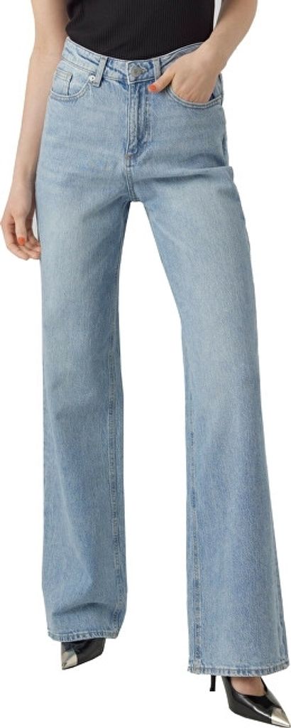 Vero Moda Schlagjeans für Frauen, VMTESSA HR WIDE JEANS RA339 GA NOOS
