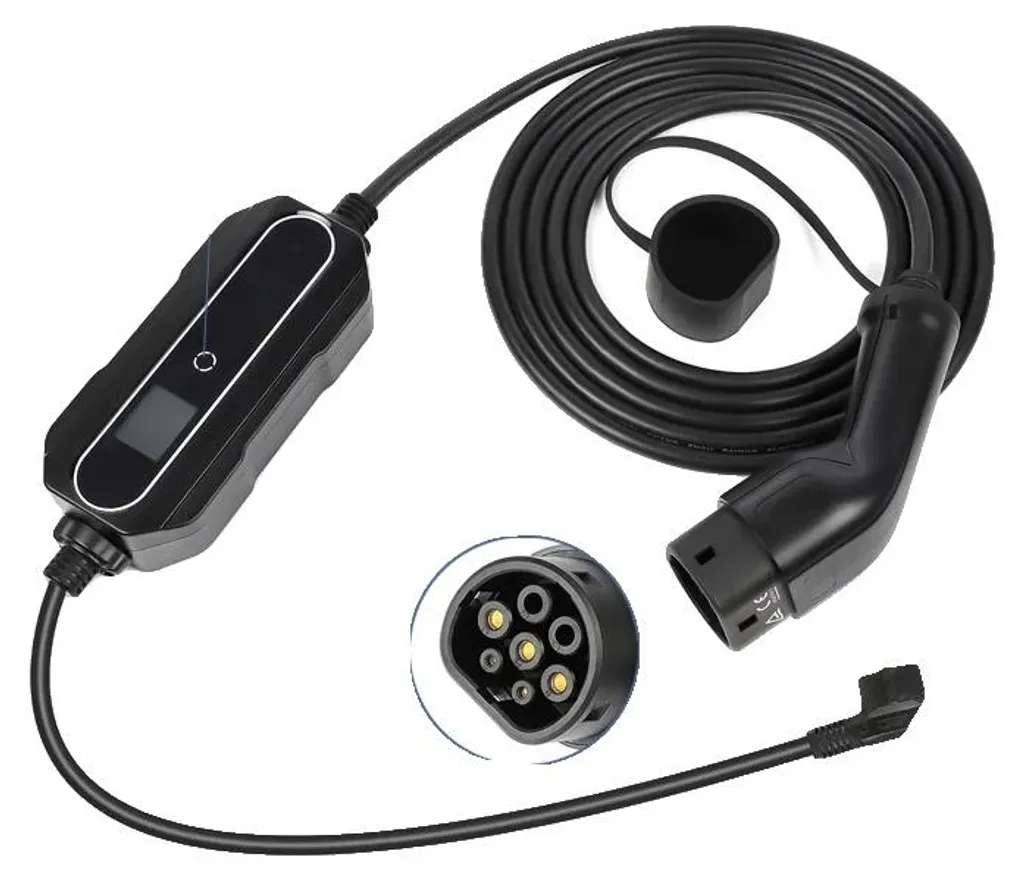 Chargeur portable Type 2 pour prise éloignée - Câble 10m réglable 16A