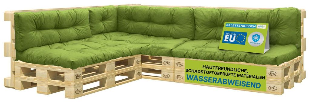 Pillows24 - Palettenkissen wasser- und UV-beständig - 8ER Produktbild 