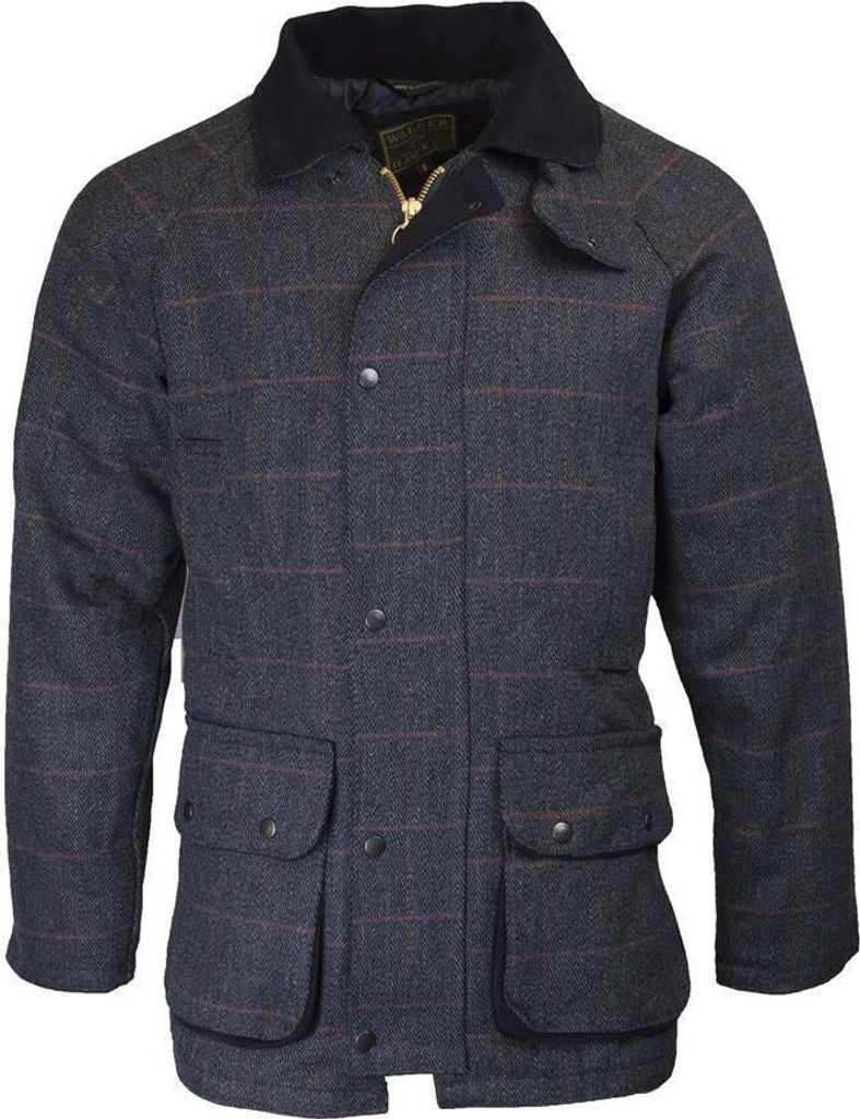 Walker and Hawkes Herren Tweed Jacke Derby Barlaston – Blue Produktbild 