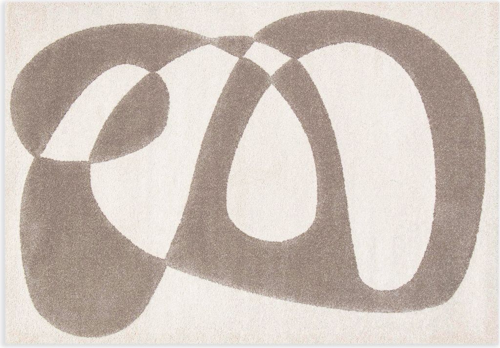 Hochflorteppich MOMO, Serie "Nuvi", Beige, 200 x 290 cm