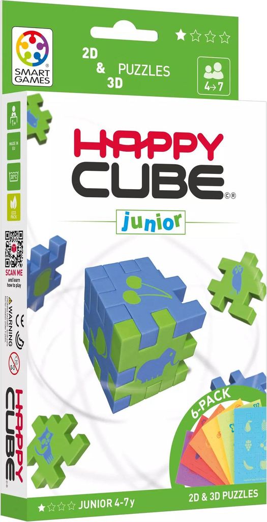 Happy Cube Junior (6 dílů) IUVI Games Obrázek produktu 