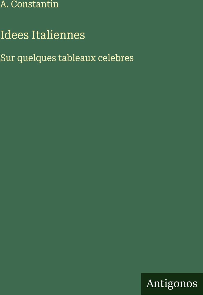 Idees Italiennes